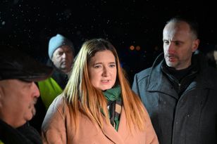 Minister rolnictwa przybyła do protestujących rolników. „Trzeba kontynuować dialog”