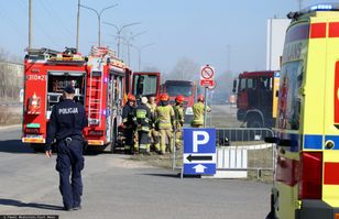 Pożar hali przy ul. Modlińskiej. „My handlujemy normalnie”