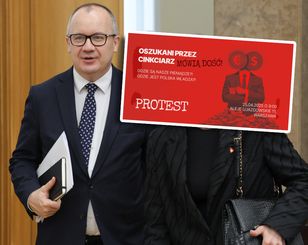 Protest w stolicy. Poszkodowani klienci Cinkciarza żądają sprawiedliwości